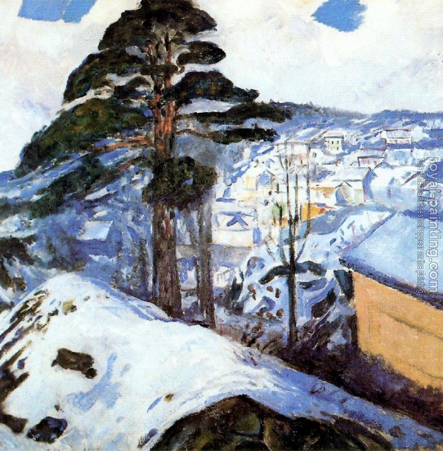 Edvard Munch : Winter, Kragero